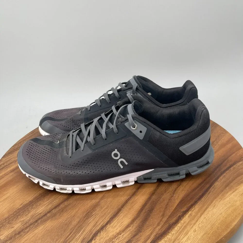 On Running Cloudflow 3.0 Shoes Mens Size 13 Gray Black Running Comfort Walking